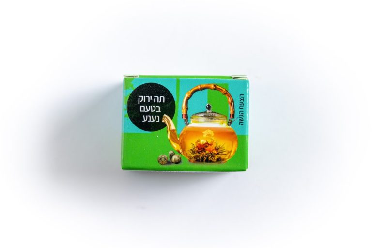 תה ירוק נענע | פקעת לקנקן תה